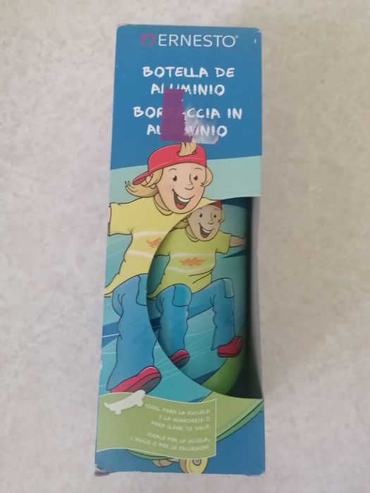 Garrafa reutilizável ideal para crianças