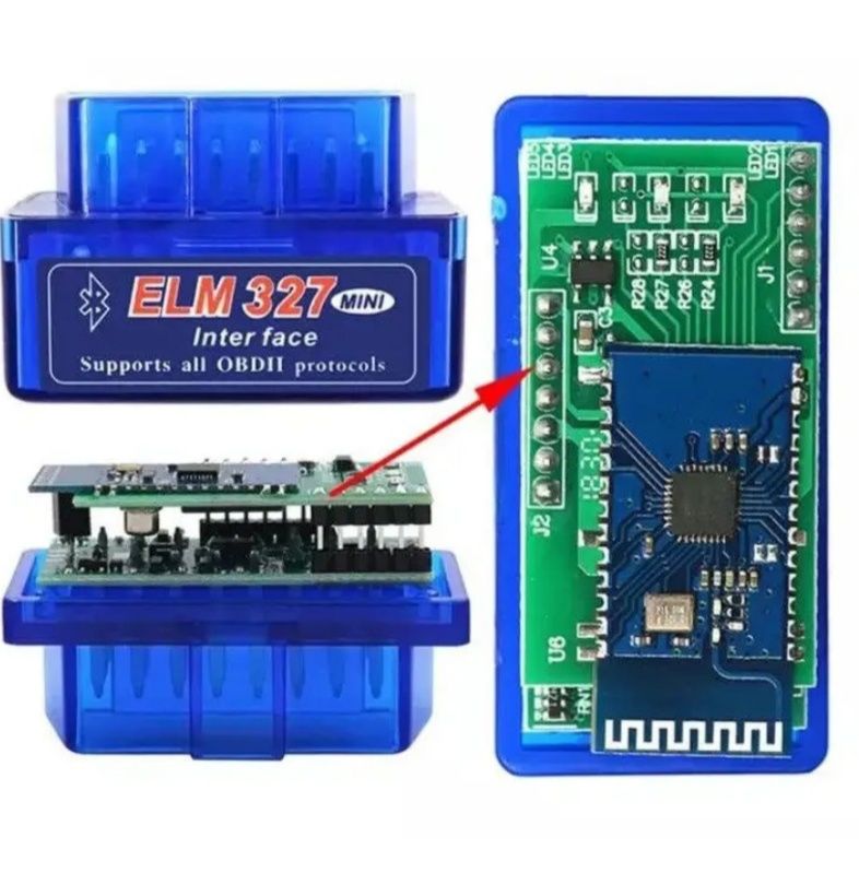 Автосканер ELM 327  V 1,5  двохплатний