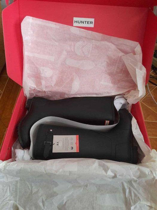 Гумові чоботи Hunter. Нові, 38р