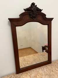 Espelhos com moldura em madeira