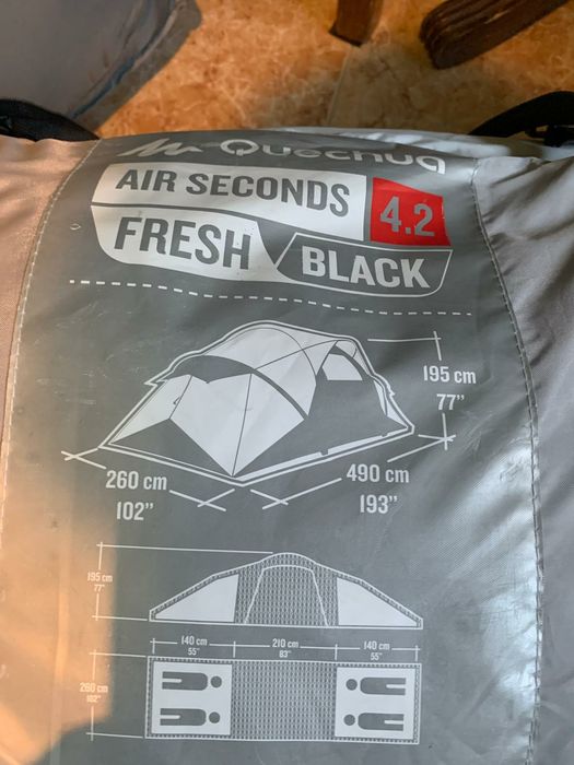 Vendo tenda XL, dois quartos uma sala.