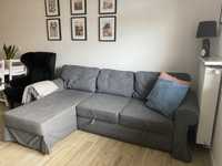 Szara sofa Ikea rozkladana