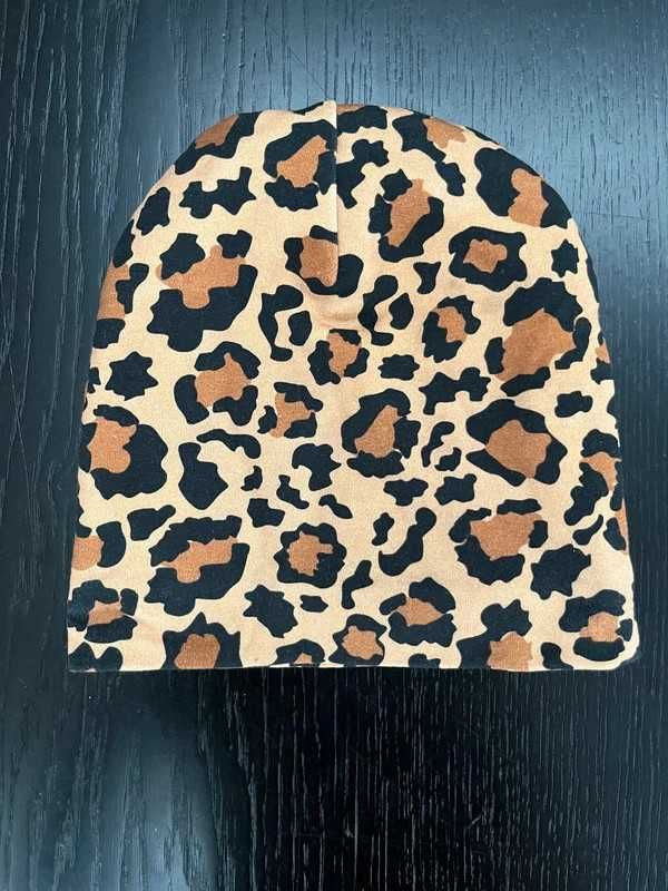 Komplet Hey Popinjay spodnie baggy 80/86 print animal na jesień Gepard