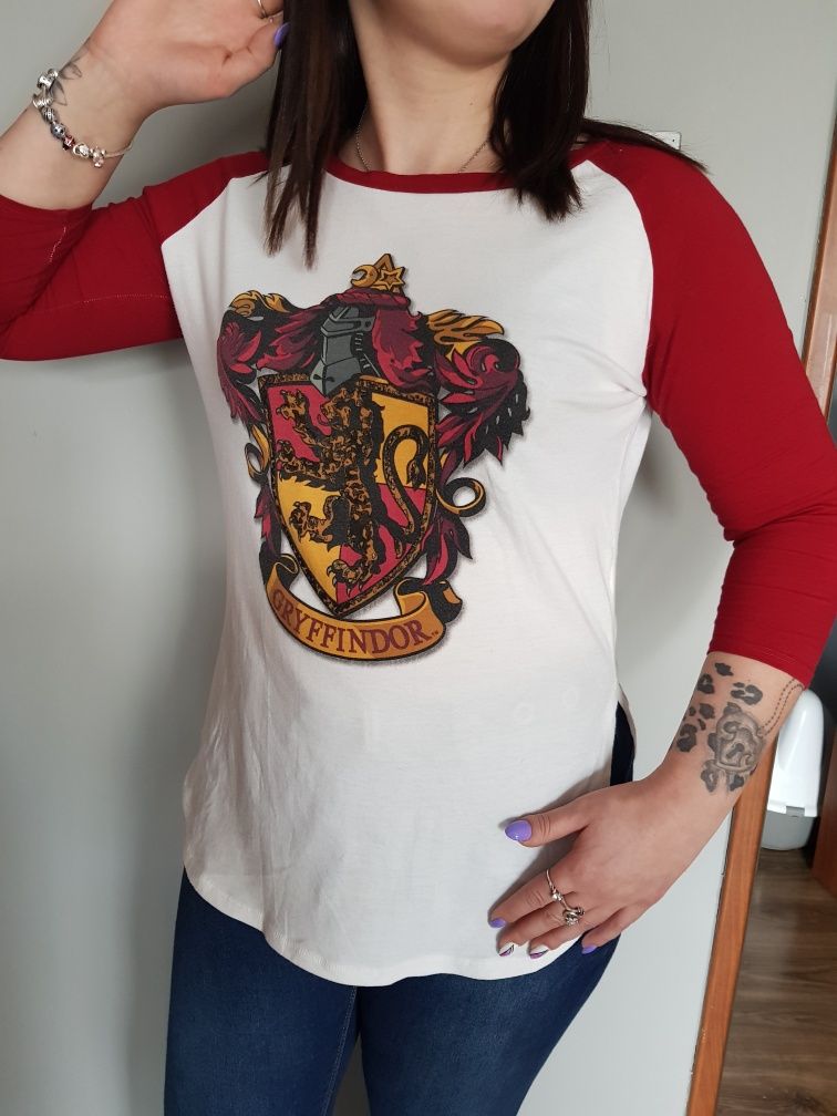 Koszulka Harry Potter z herbem Gryffindoru