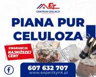 Celuloza Piana PUR Izolacja Dachu Ocieplenie Poddasza Naprawy