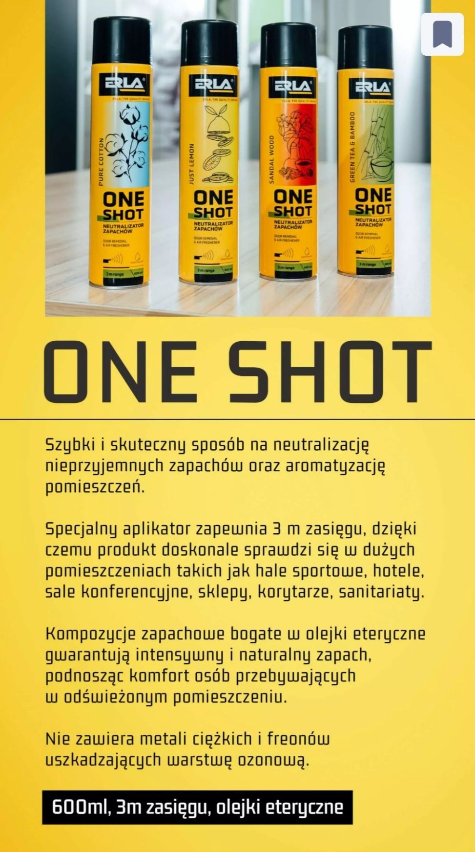 Neutralizatora nieprzyjemnych zapachów