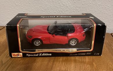 Model_Honda S2000_1:18_Maisto_specjalna edycja_nowy!