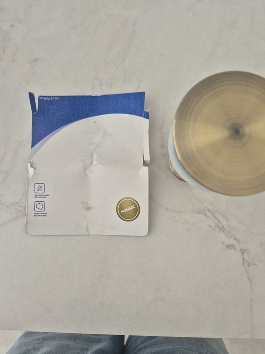 Klik klak Deante kolor mosiądz NHC M10U korek do umywalki