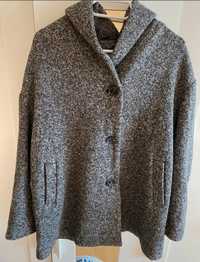 Szary płaszcz kurtka Orsay 38 przejściowy wiosna jesień oversize