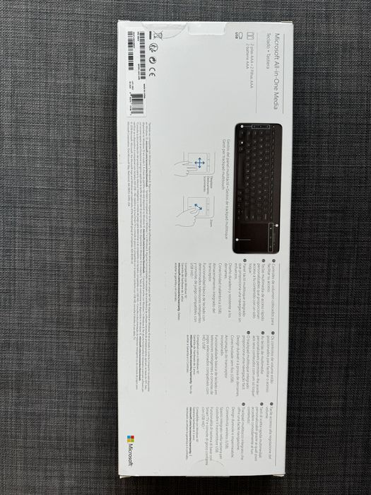 teclado sem fios microsoft