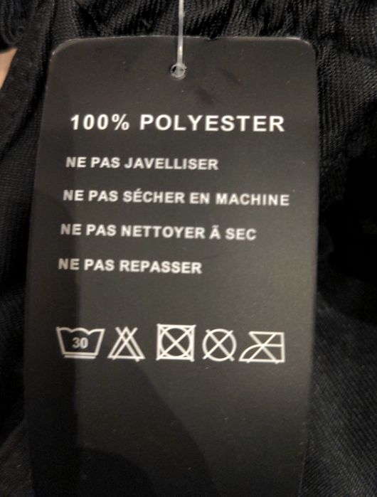 Czarne spodnie robocze 40