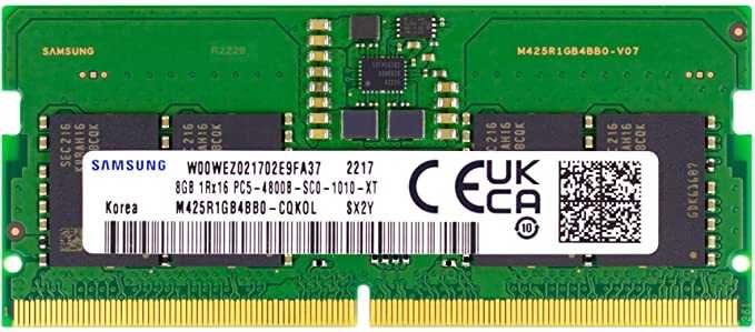 Pamięć RAM 16GB 2x8GB SODIMM DDR5 4800MHz M425R1GB4BB0-CQK
