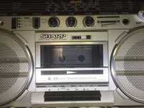 Магнітола 1985рік вінтажна SHARP GF-5757HG Японія касета/радіо