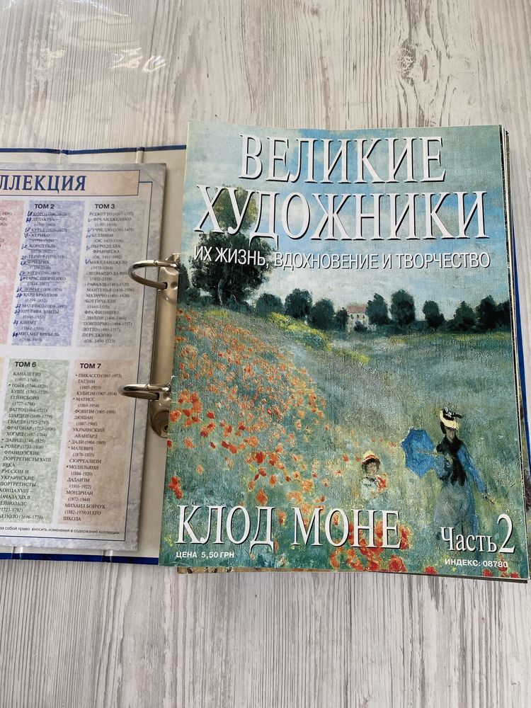 Коллекционная подшивка - сборник журналов Великие художники