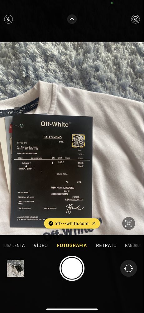 T-shirt Off-White