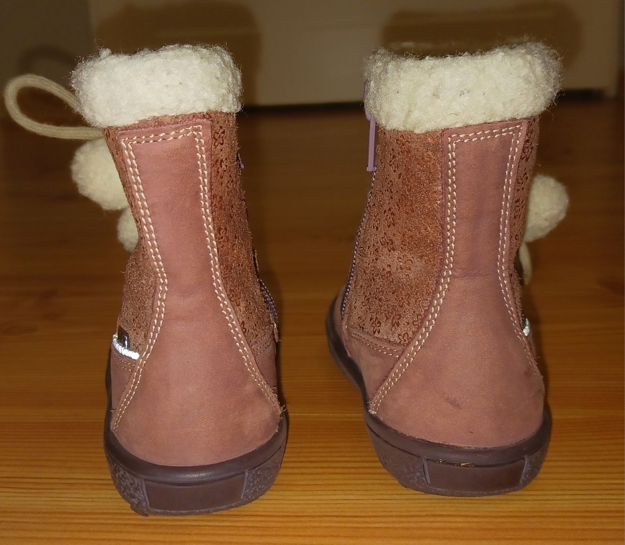 Dziewczęce buty zimowe Bartek rozmiar 21 stan bdb, wkładka 13,5 cm