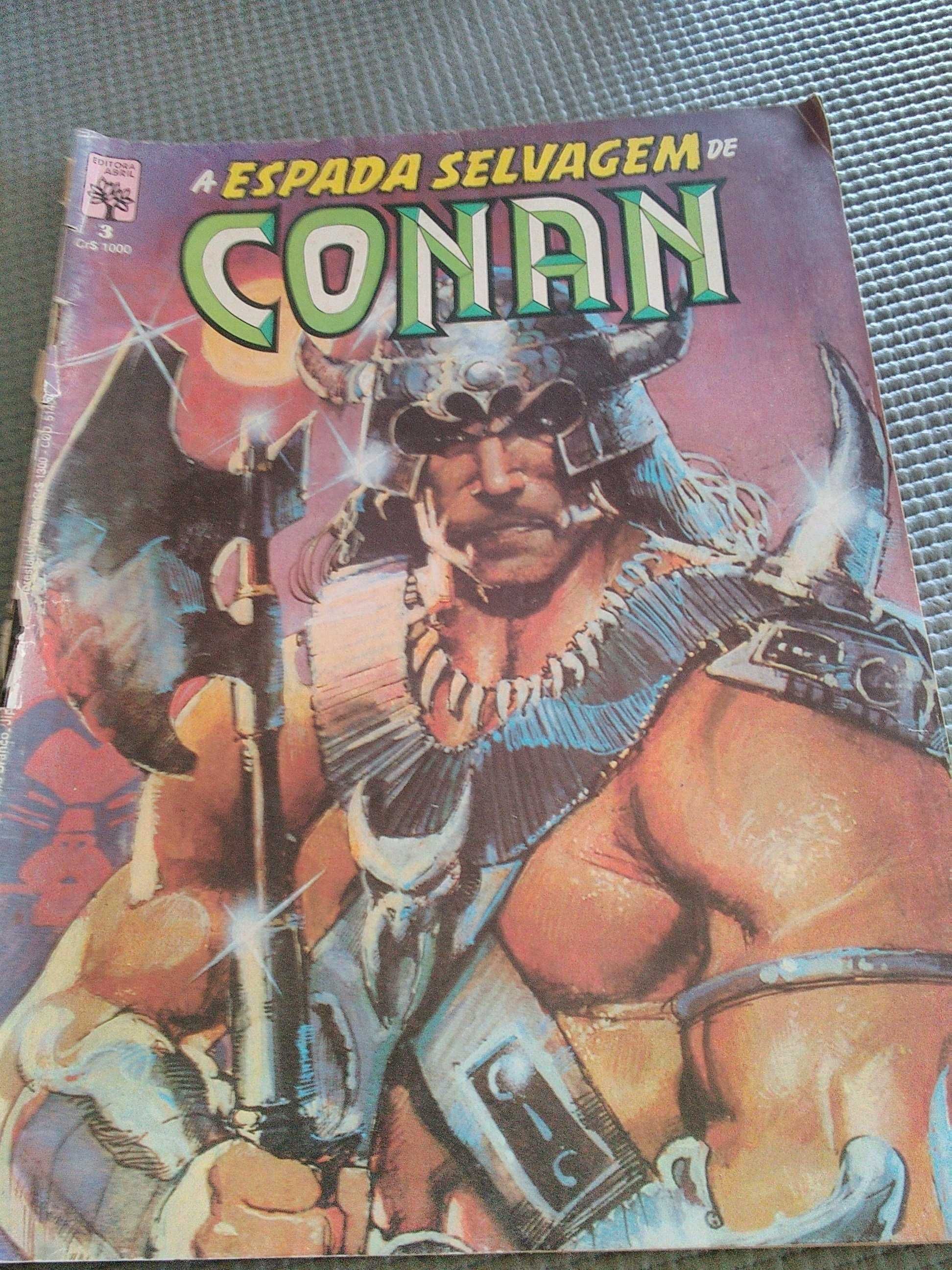 BD A Espada Selvagem de Conan (Editora Abril)