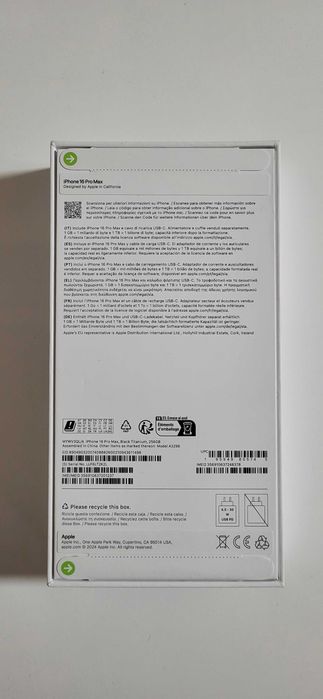 iPhone 16 PRO MAX, Blake Titanium, 256GB