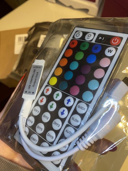 Fita leds 5m com comando