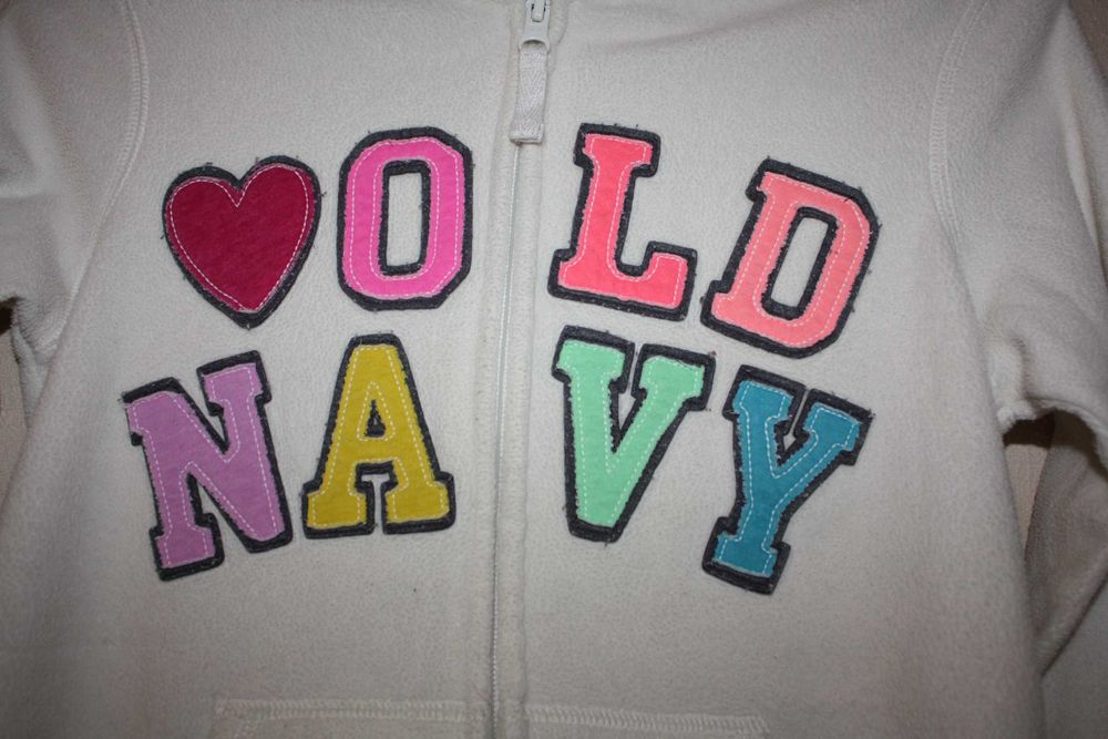Флисовая кофта на молнии ф.Old Navy девочке 10/11 лет хорошее