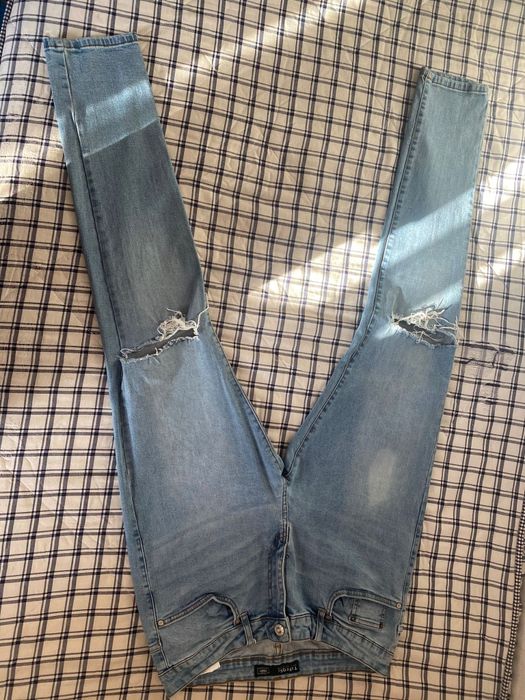 Calças Tiffosi Modelo Harry Com Rasgos Tamanho 44