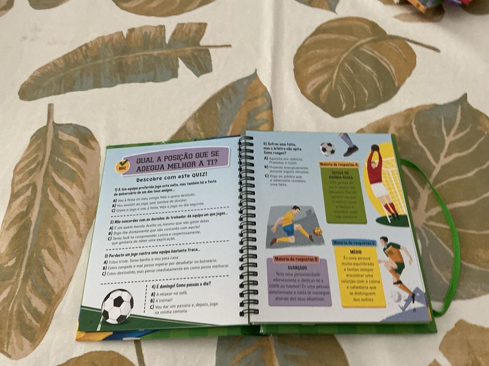 O divertido livro do futebol- livro de futebol para crianças