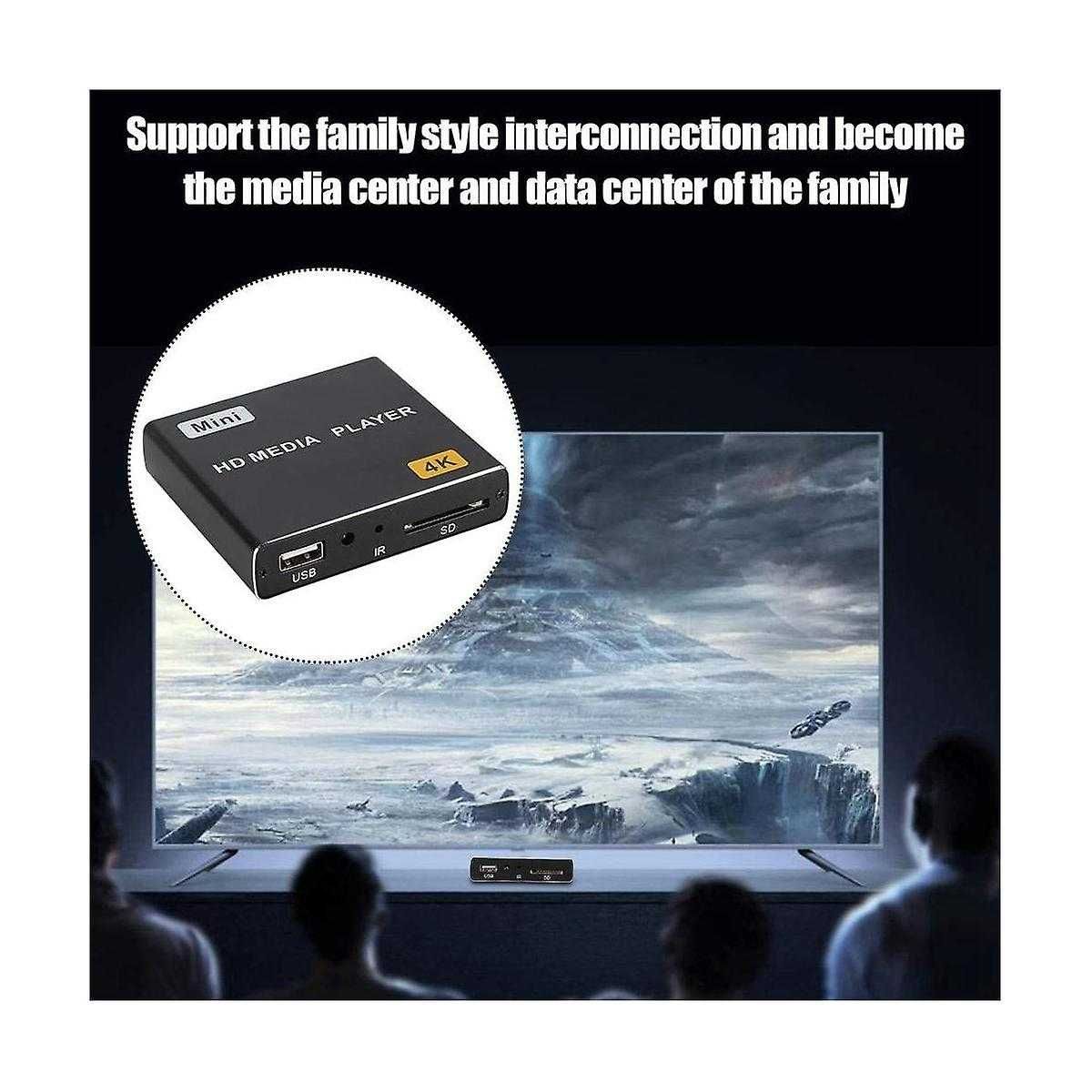 Mini 4k Hdd Media Player 1080p