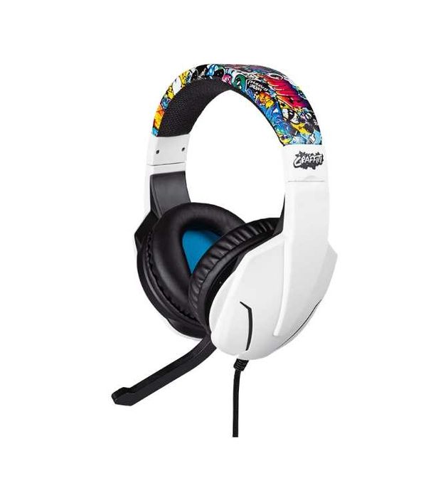 Słuchawki przewodowe Graffiti PS4 PS5 Xbox PC