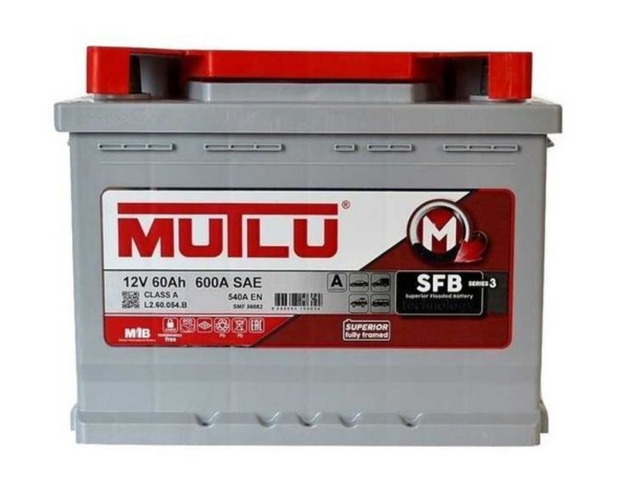 Продам акуммулятор автомобильный Mutlu 540пусков 60A в хорошем состоян