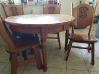 Stół I 4 krzesła