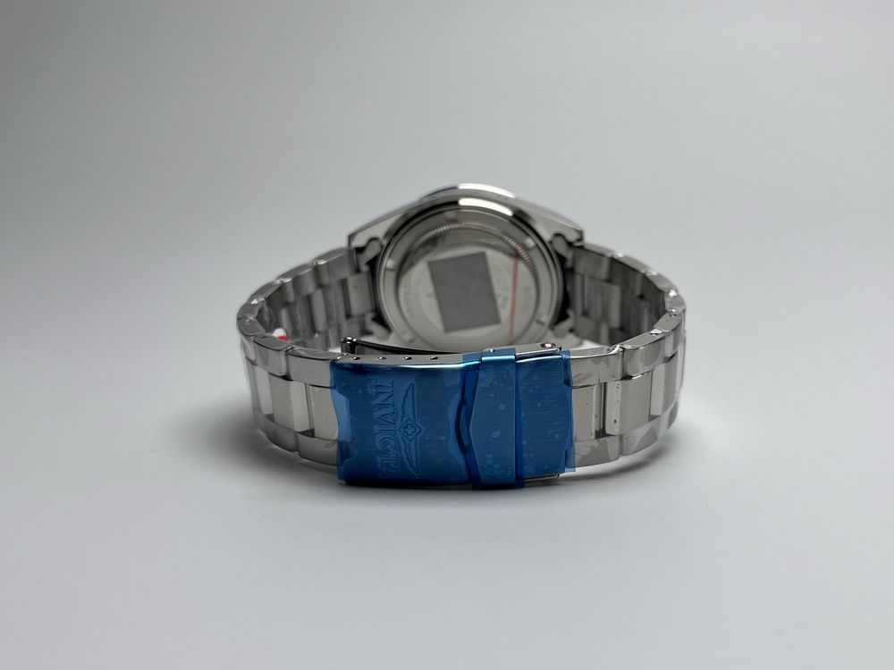 Invicta 17025, чоловічий сріблястий годинник, інвікта хронограф