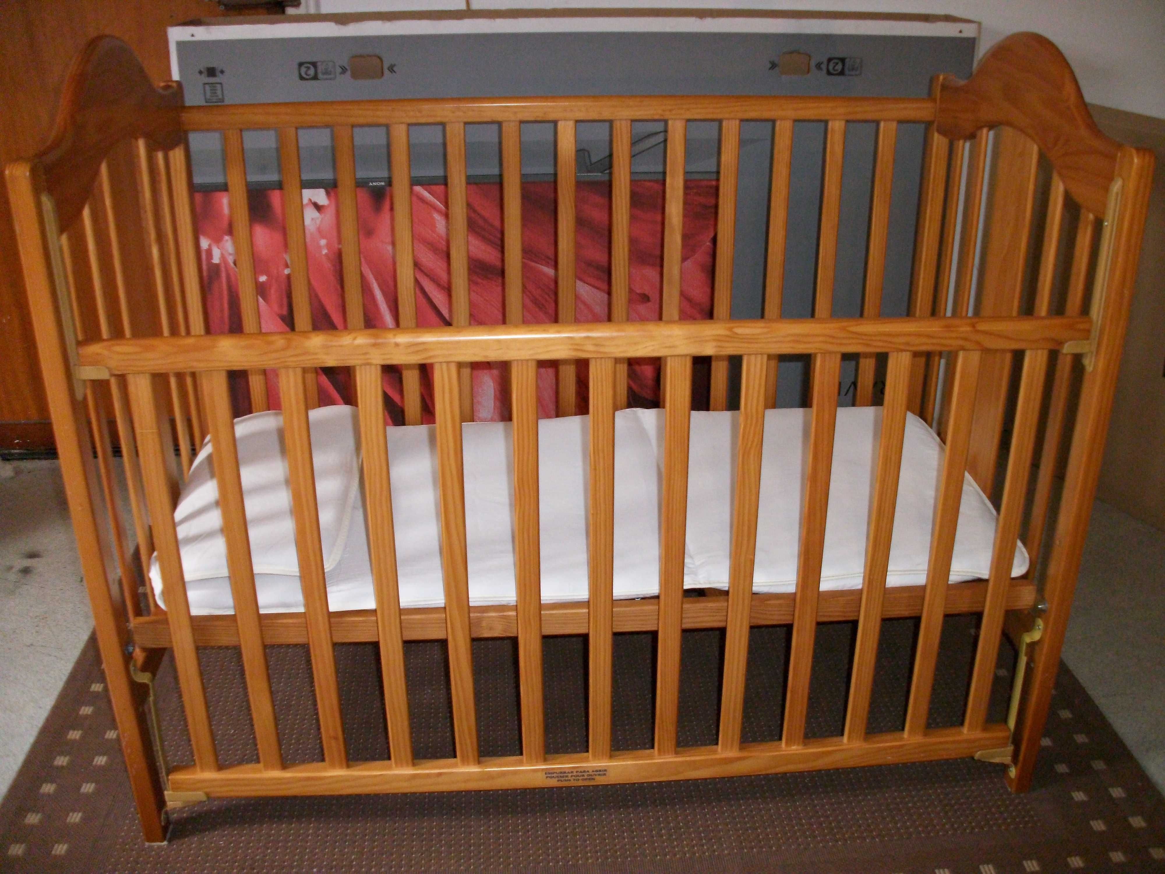 Berço Pueri 120cm. x 60cm. oferta do colchão