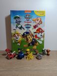 Moc zabawy Psi Patrol książeczka z figurkami matą plakatem Nickelodeon