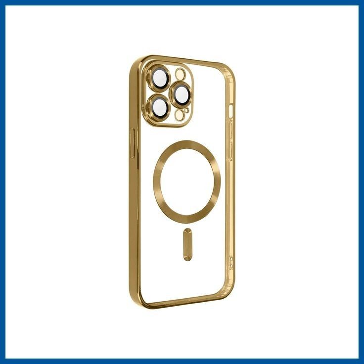 Золотой чехол iphone 13 pro max