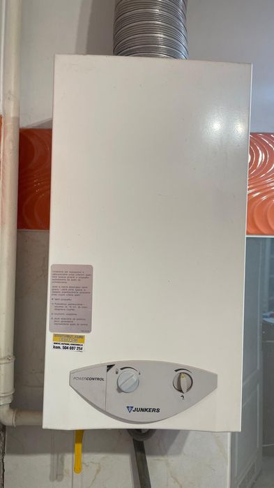 Piecyk gazowy JUNKERS zdemontowany