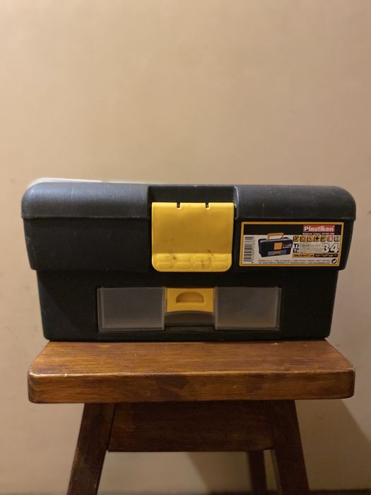 Caixa de Ferramentas Plastiken — com divisórias