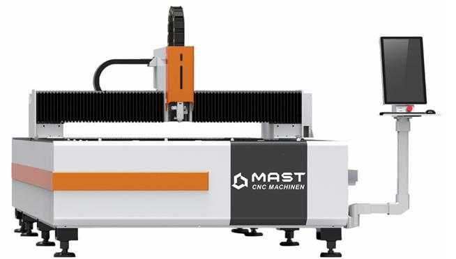 Лазерний станок MAST ML-3015eco чорний метал нержавійка