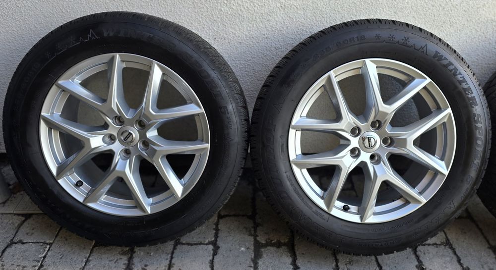 Koła felgi 18" OE XC40 XC60 zimowe opony 2025 super stan