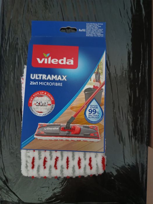 Віледа Vileda ultramax набір для прибирання мікрофібра швабра відро