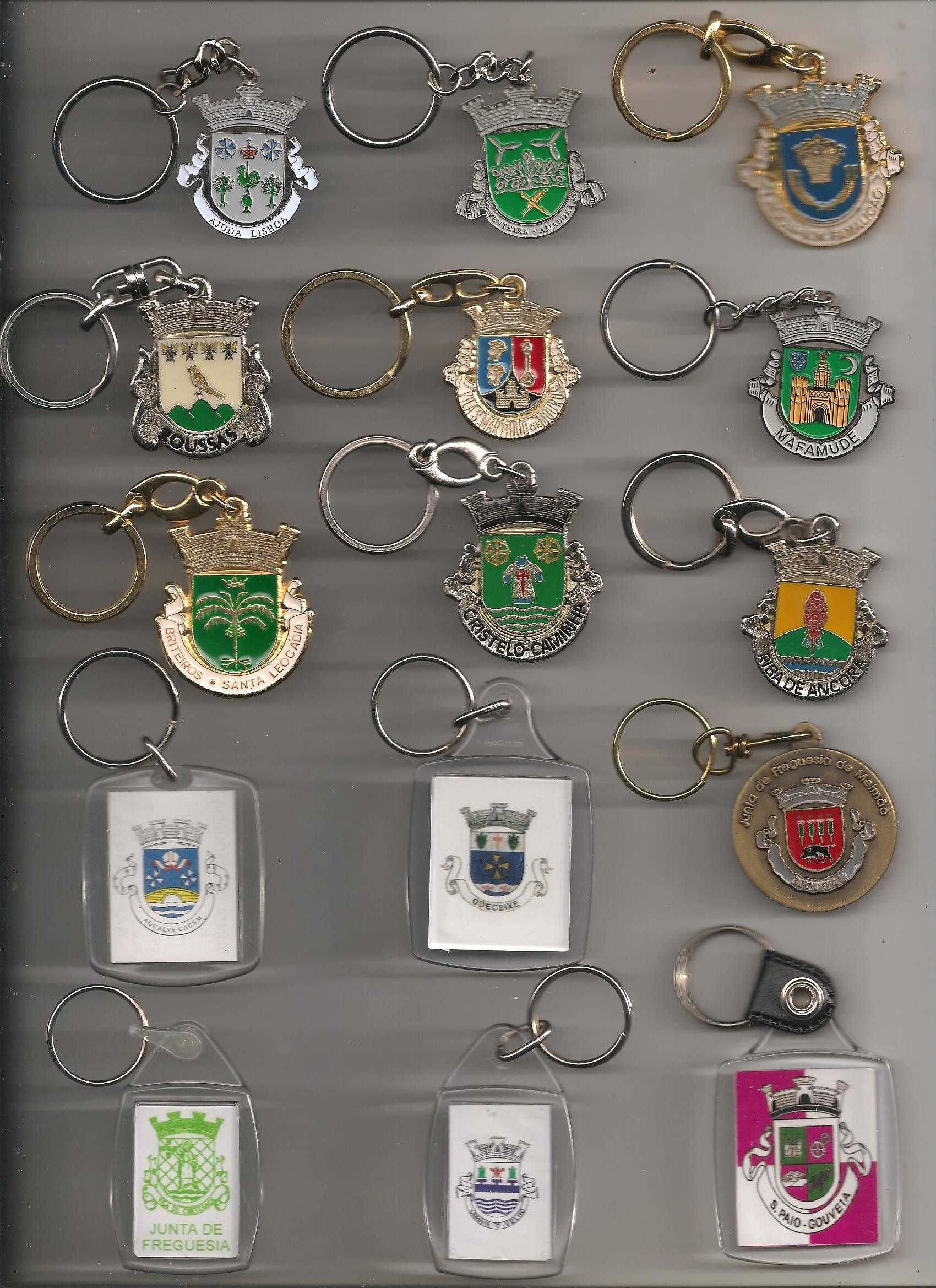 VENDO PORTA/CHAVES HERÁLDICOS + CHAPAS HERÁLDICAS