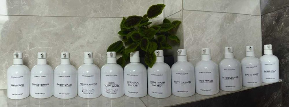 Butelka plastikowa z pompką na ŻEL POD PRYSZNIC DLA DZIECI