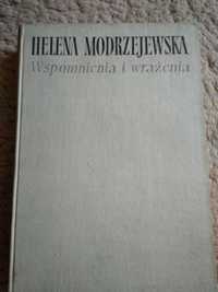 Wspomnienia i wrażenia- Helena Modrzejewska