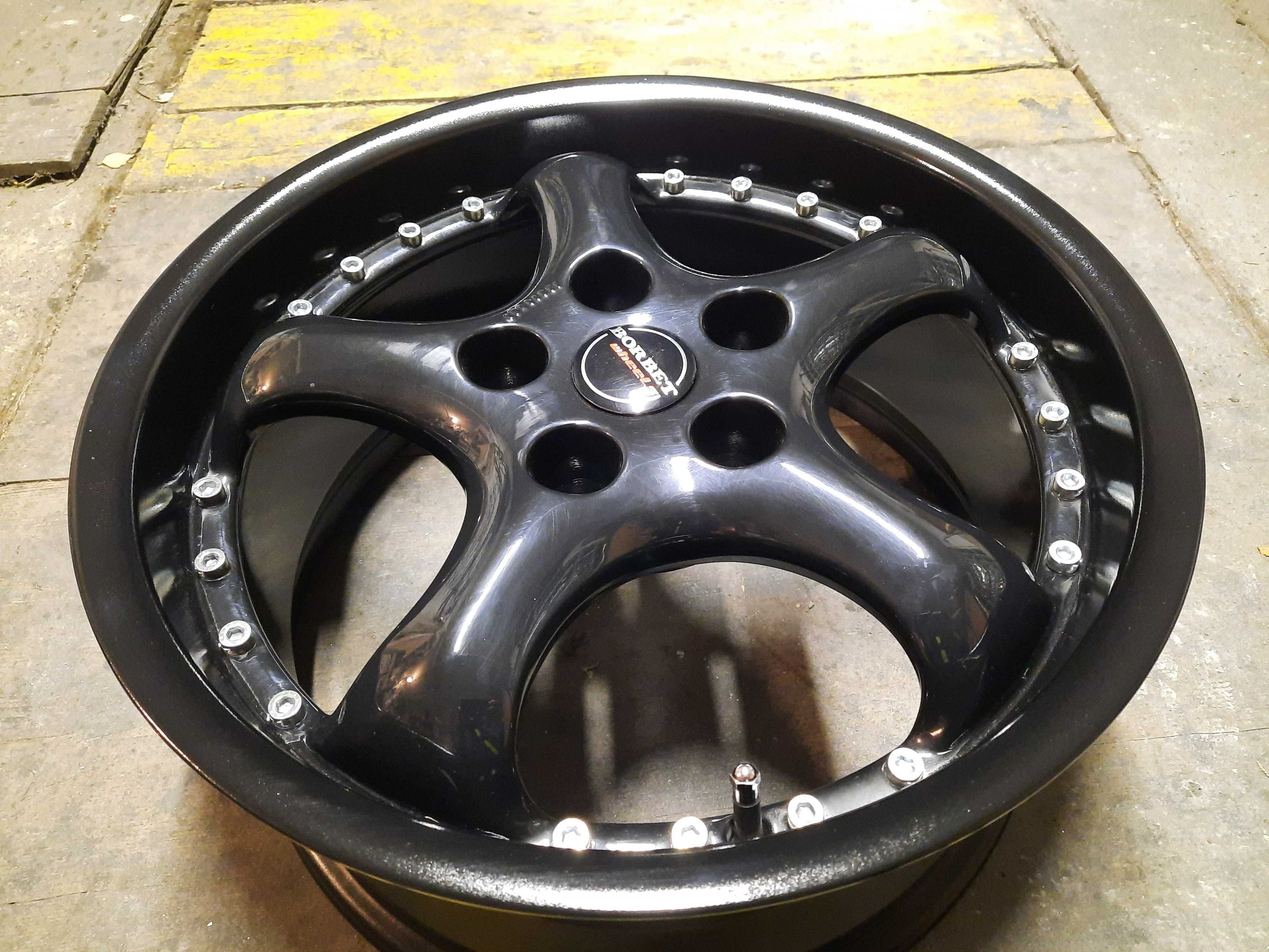 Alufelgi Borbet 5x120 17" 8J ET 35 BMW/VW T5