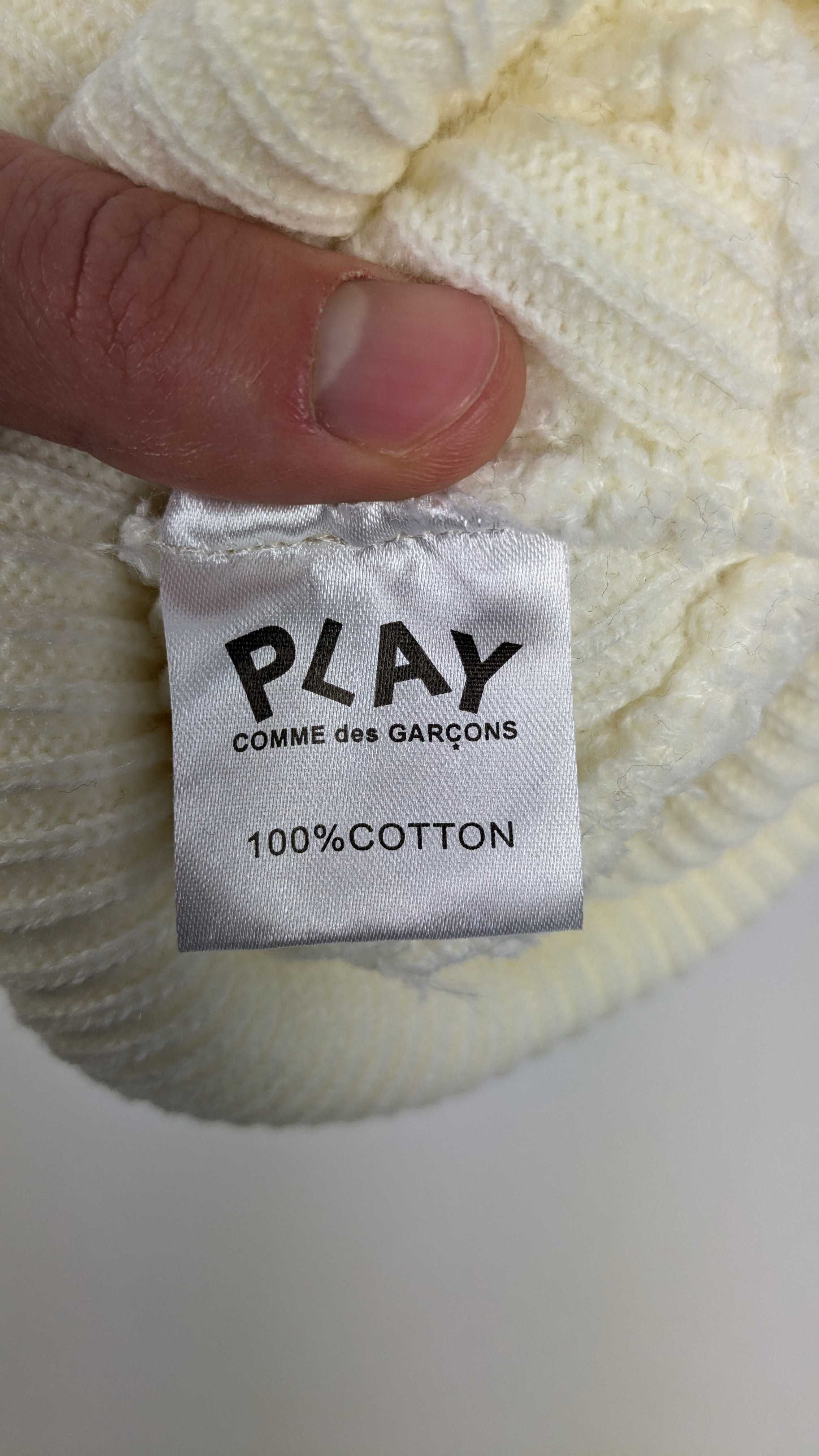 Шапка comme des garcons Play, шапка жіноча, чоловіча, шапка cdg, кдг