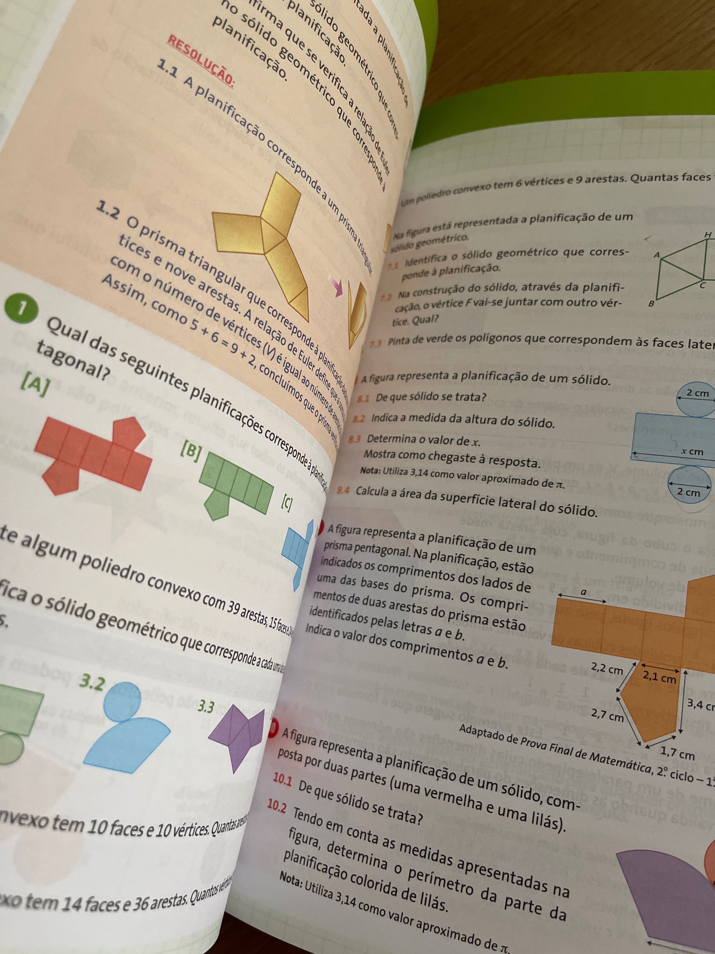 Livros matemática Prisma 6
