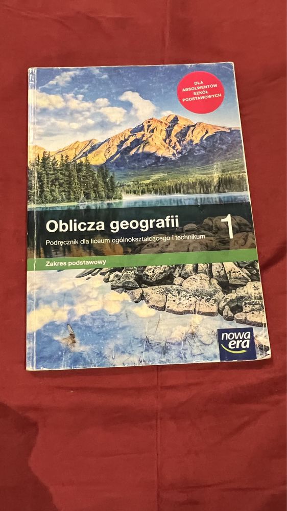 oblicza Geografii podręcznik dla Lo i Technikum klasa 1 2019