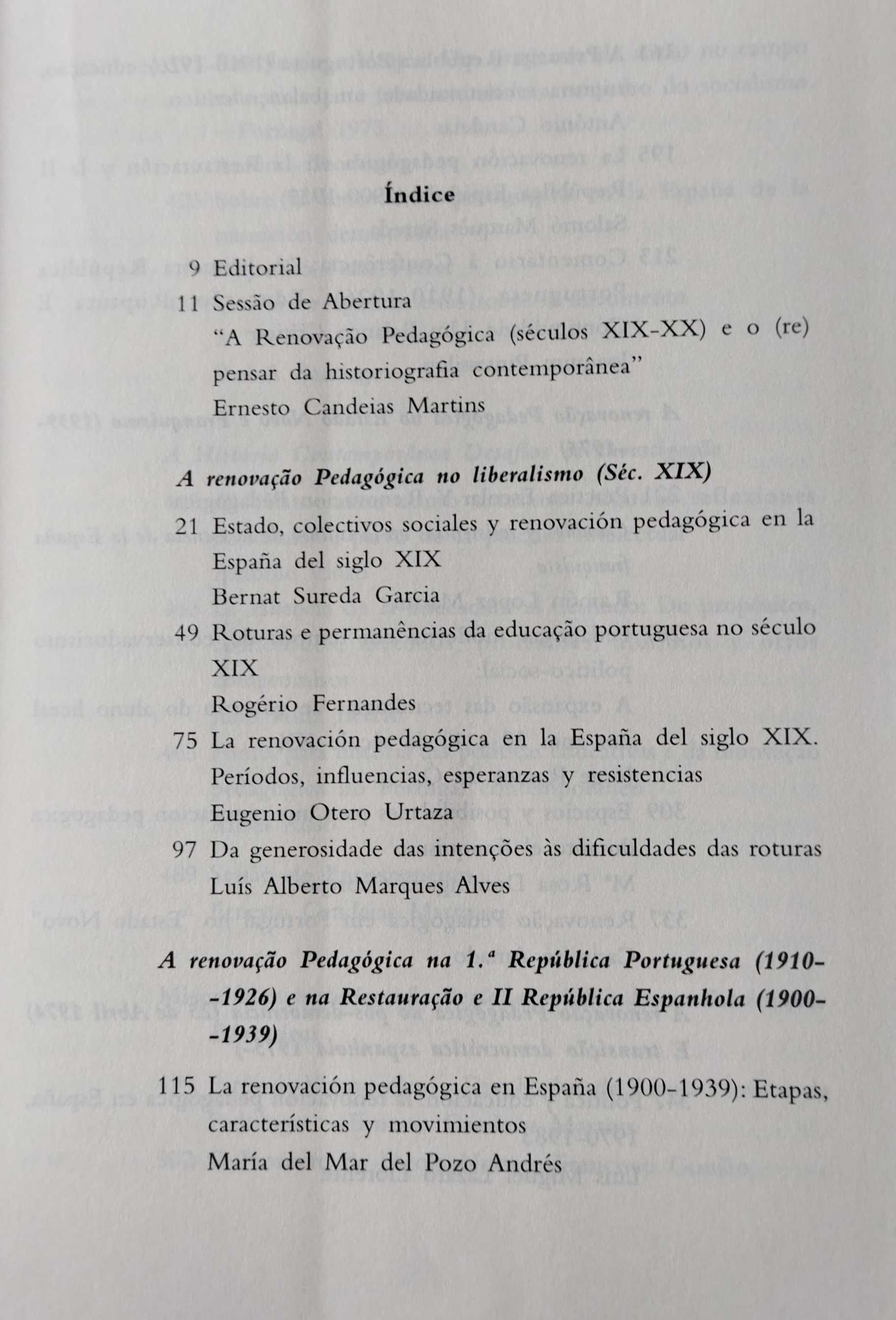 Actas do V Encontro Ibérico de História da Educação