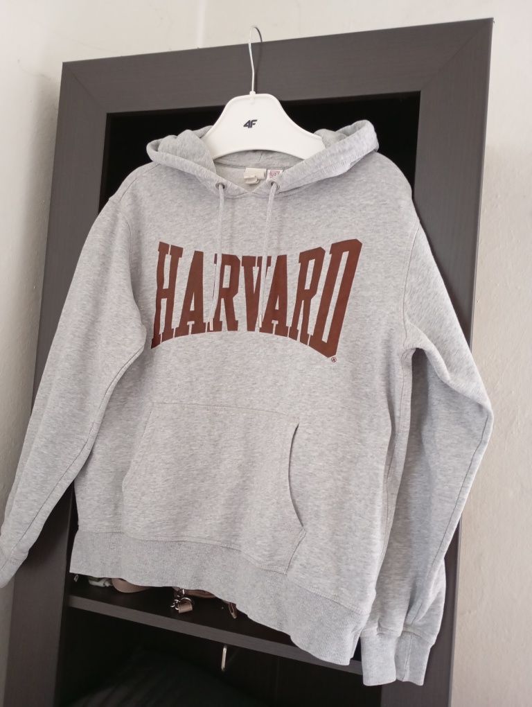 Luźna bluza H&M Harvard University owersizowa