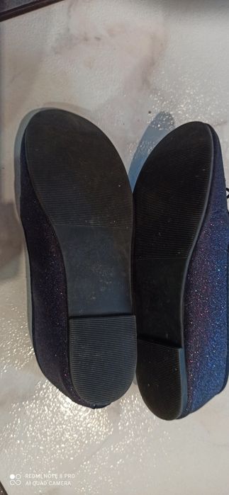 Fioletowe balerinki  Primark 35