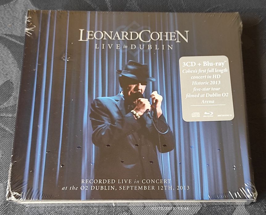 Leonard Cohen - Live In Dublin 3CD + Blu-ray